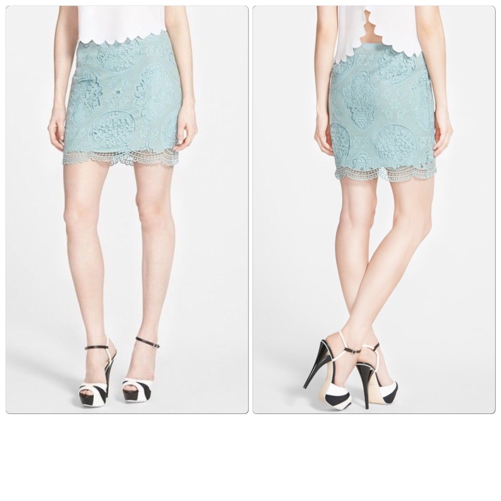 J.O.A. Lace Miniskirt